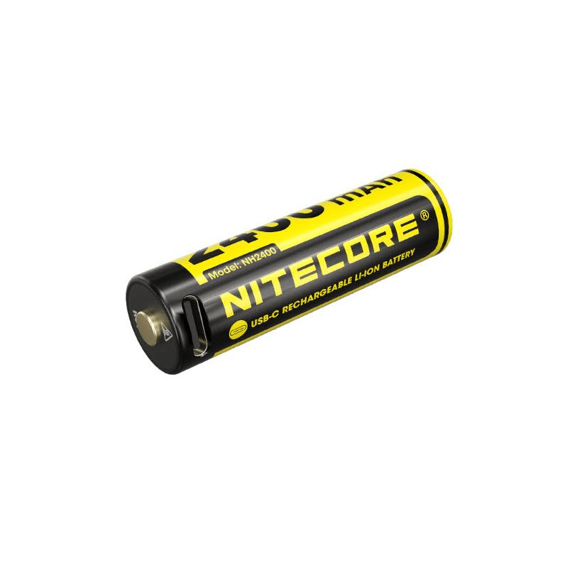 Nitecore | NH2400 Oplaadbare AA Batterijen | 4 Stuks USB-C | trrail.com
