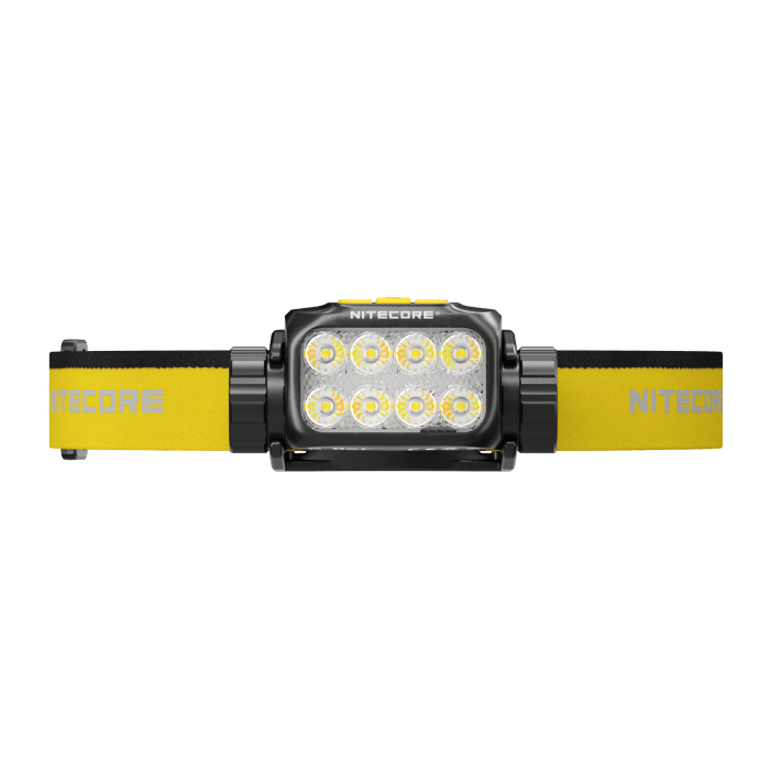Nitecore UT6 – vooraanzicht met hoofdband plat