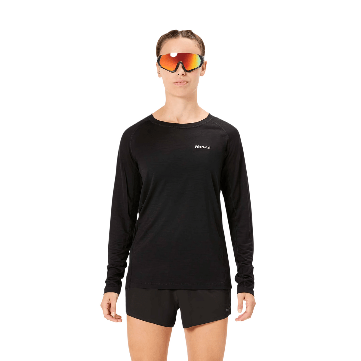 NNormal | Merino Long Sleeve Shirt | Dames | trrail.com