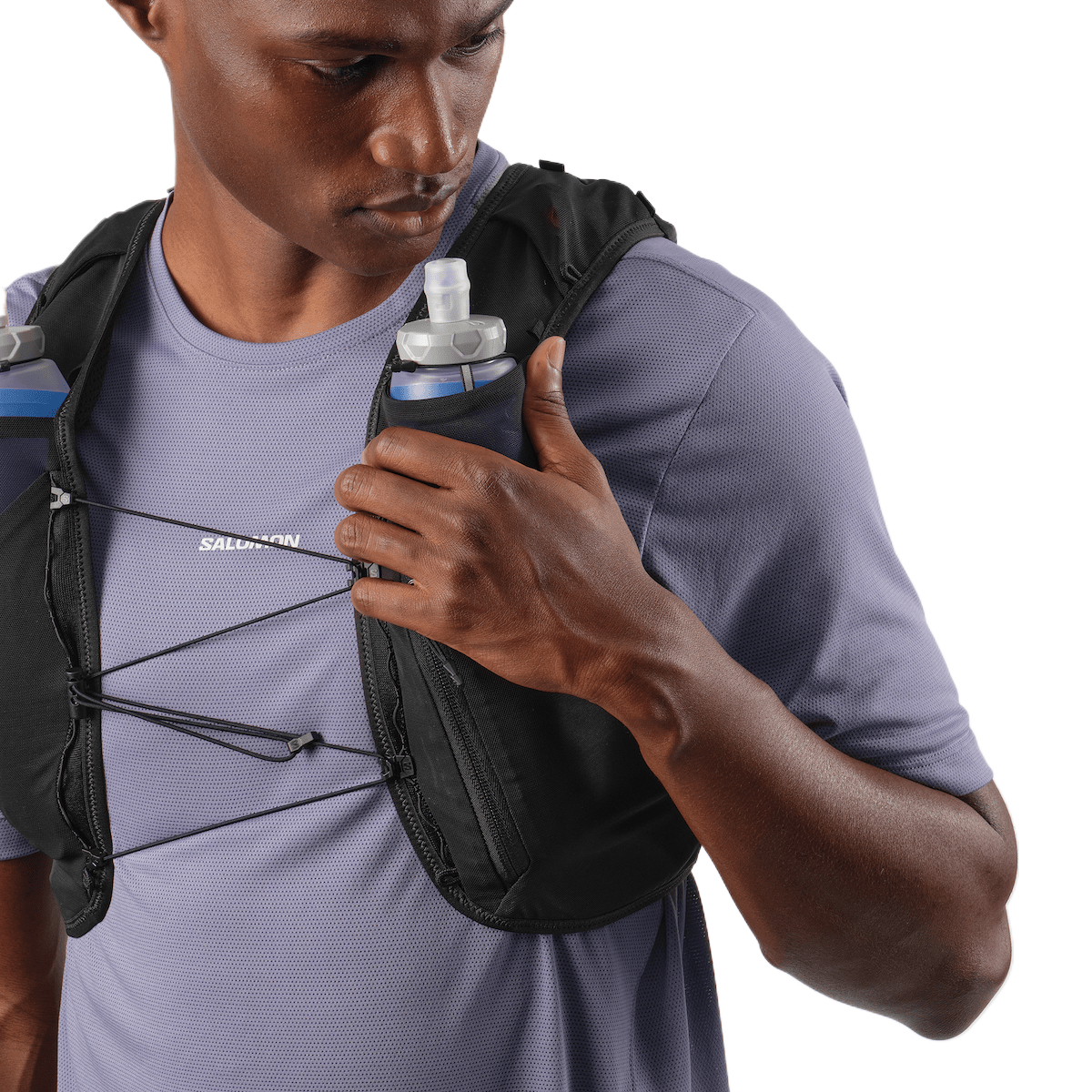 Salomon | Adv Skin 5 | Hardlooprugzak | Unisex | +2 Soft Flasks - trrail.com