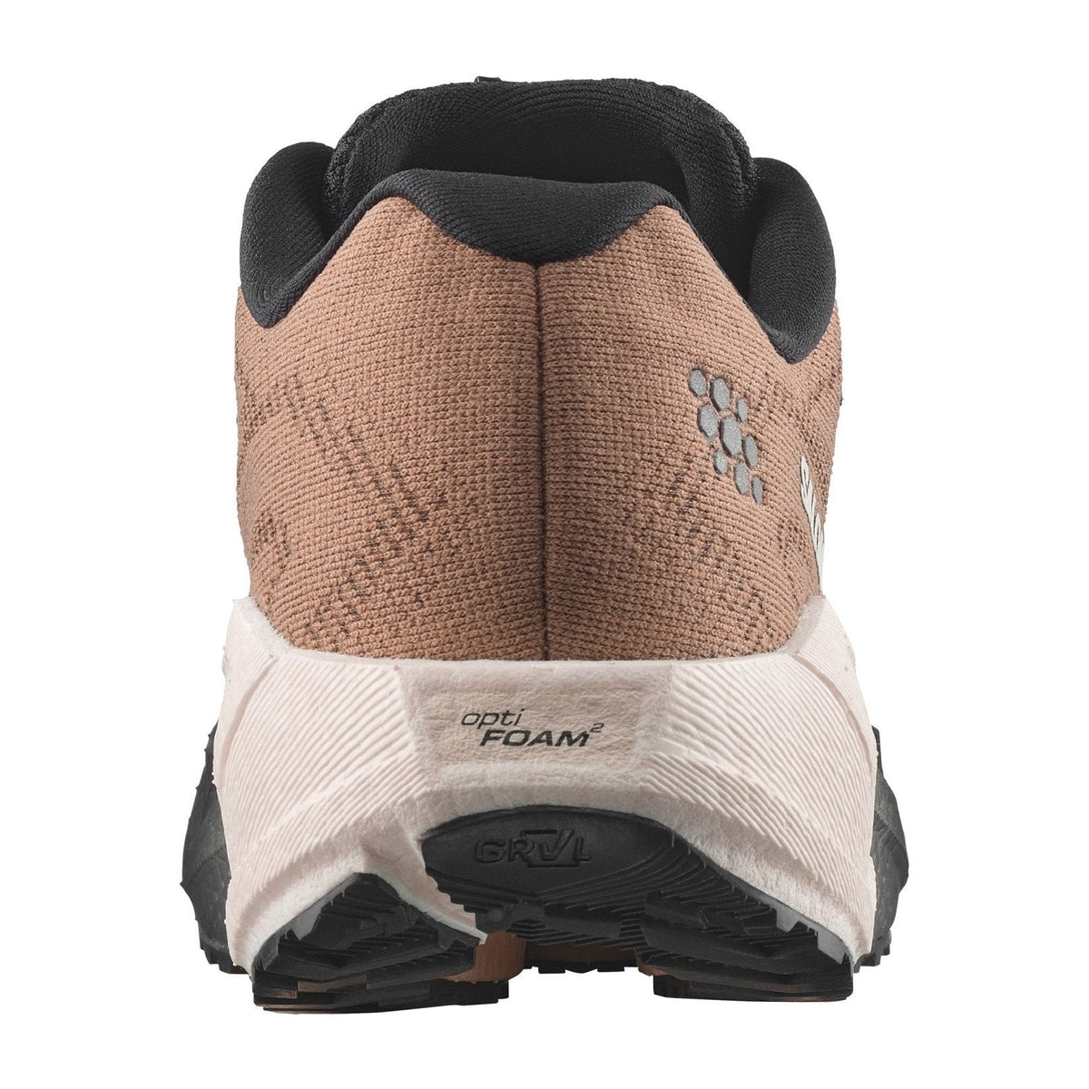 Salomon Aero Blaze 4 GRVL Herren in Braun – Fersenansicht