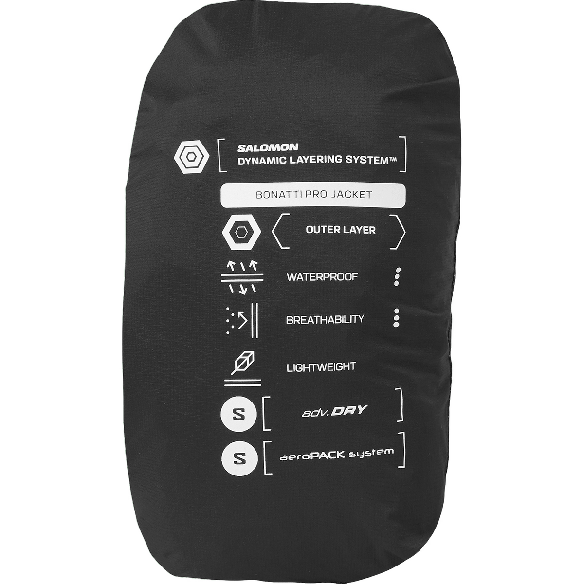 Salomon Bonatti Pro 2.5-Laags Jacket Heren (20k) | trrail.com