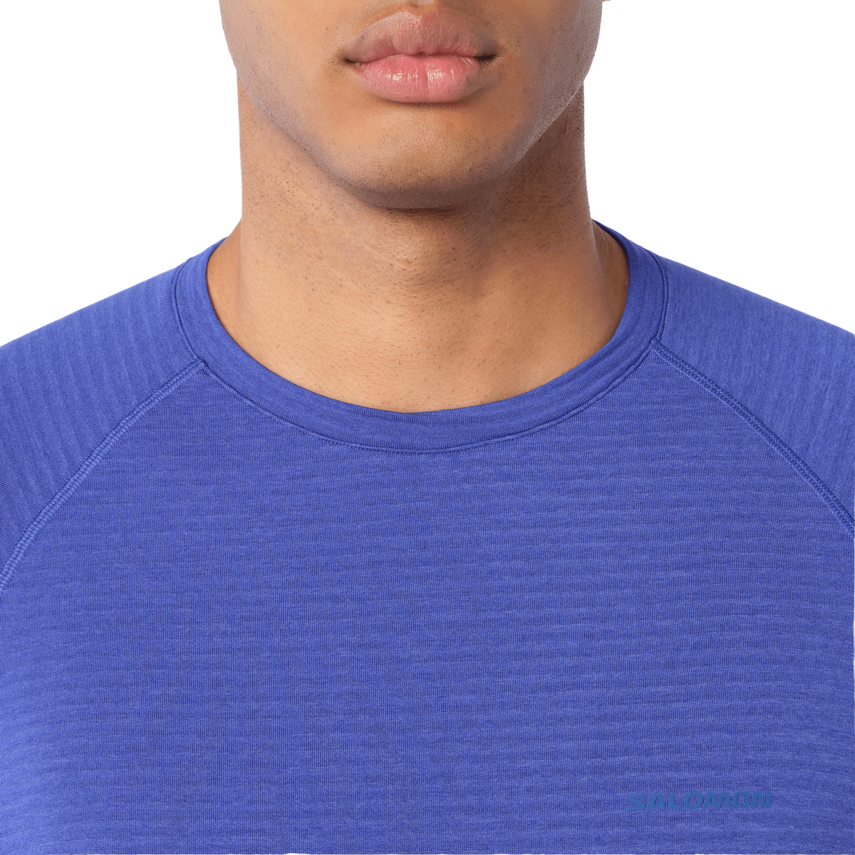 Salomon Essential Lightwarm Crewneck Heren | trrail.com