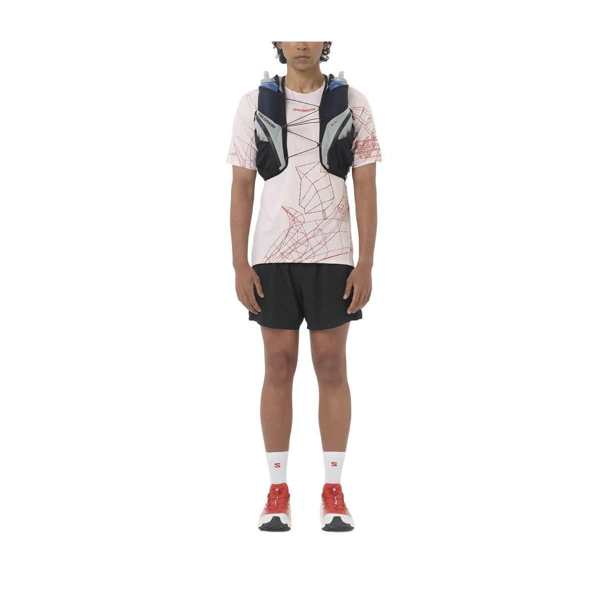 Salomon Sense Aero Stow 5" Shorts Heren | trrail.com
