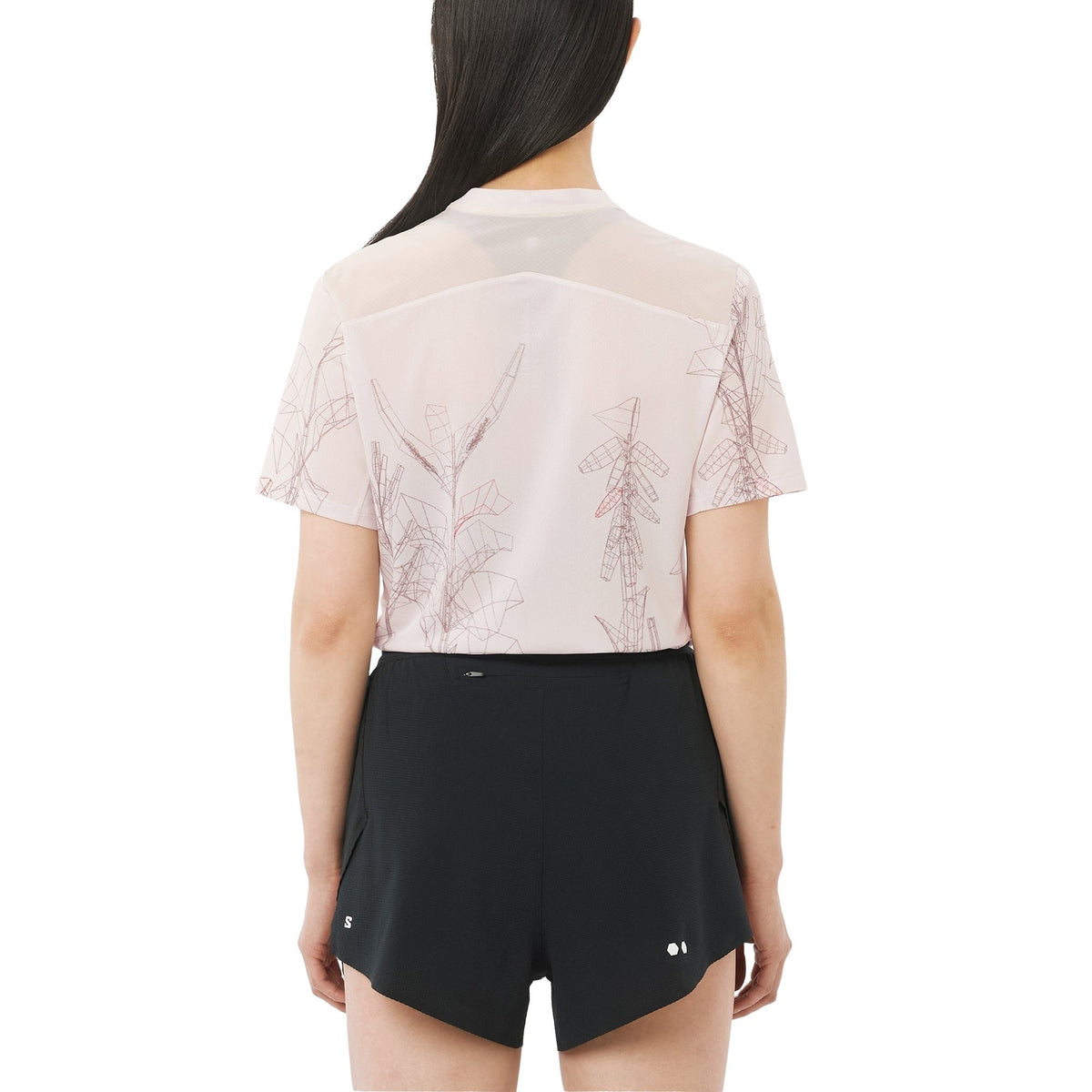 Salomon S/Lab Ultra Tee AOP Dames | trrail.com