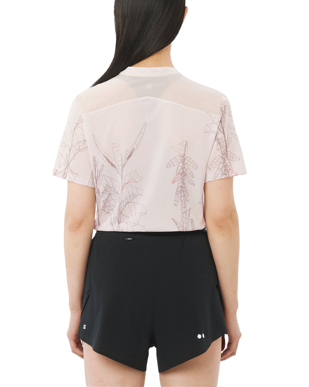 Salomon S/Lab Ultra Tee AOP Dames | trrail.com