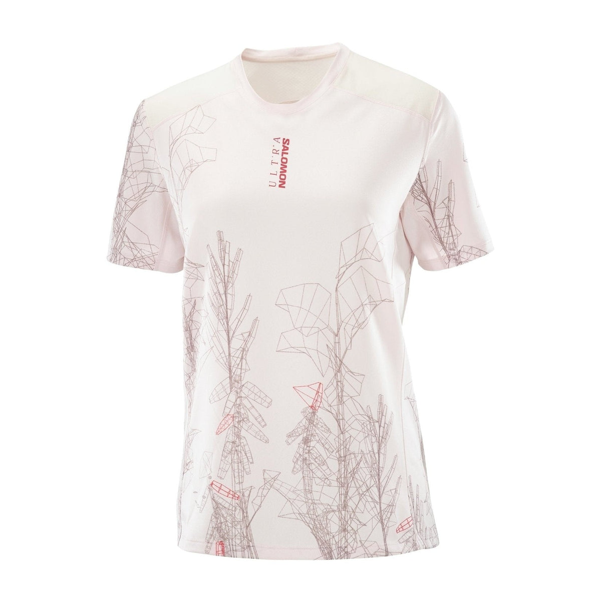 Salomon S/Lab Ultra Tee AOP Dames | trrail.com
