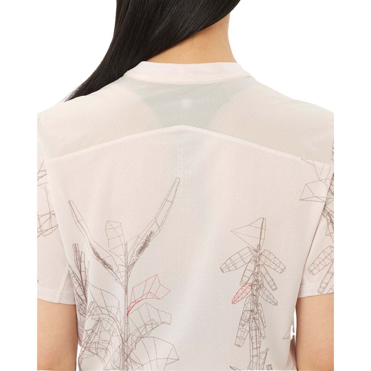 Salomon S/Lab Ultra Tee AOP Dames | trrail.com