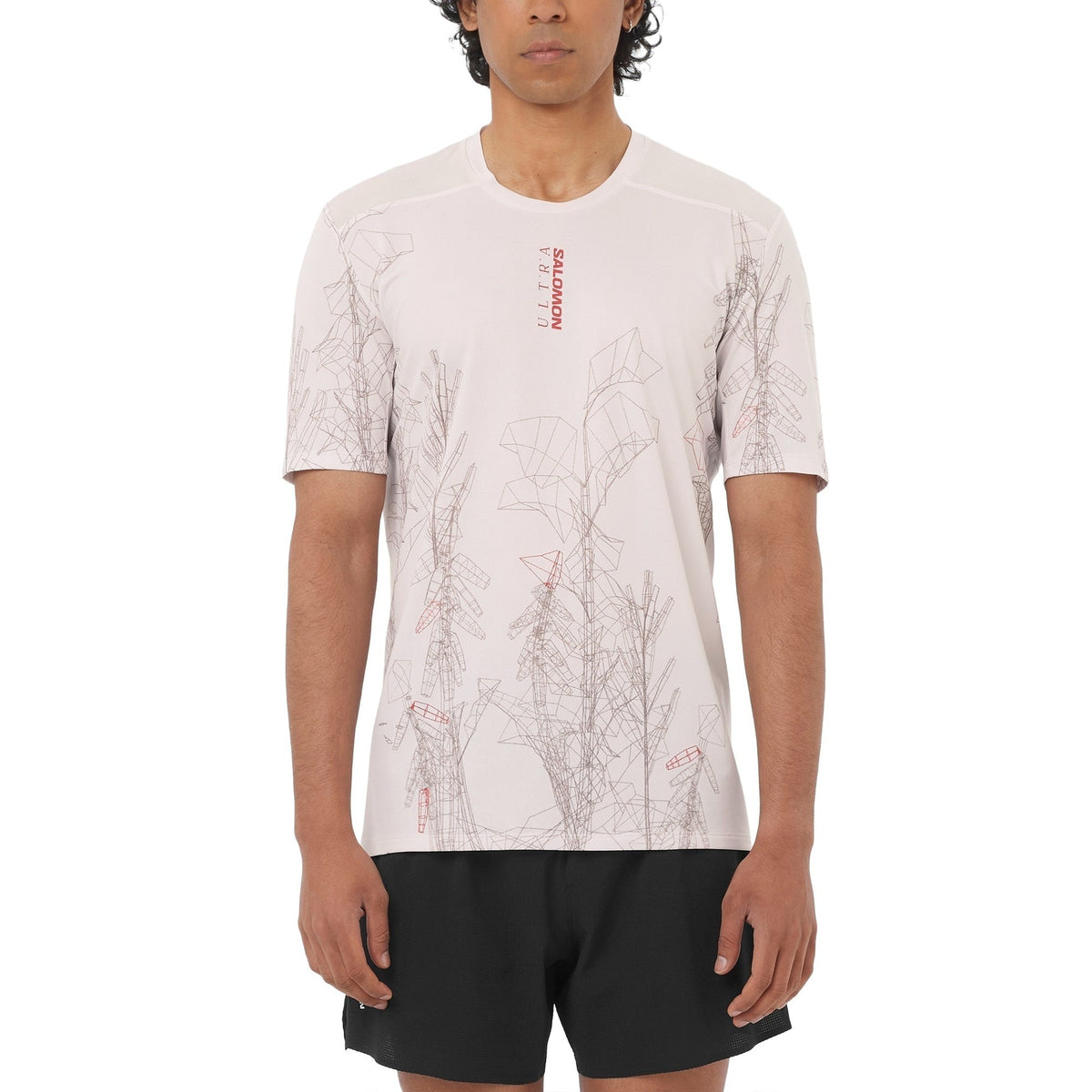 Salomon S/Lab Ultra Tee AOP Heren | trrail.com