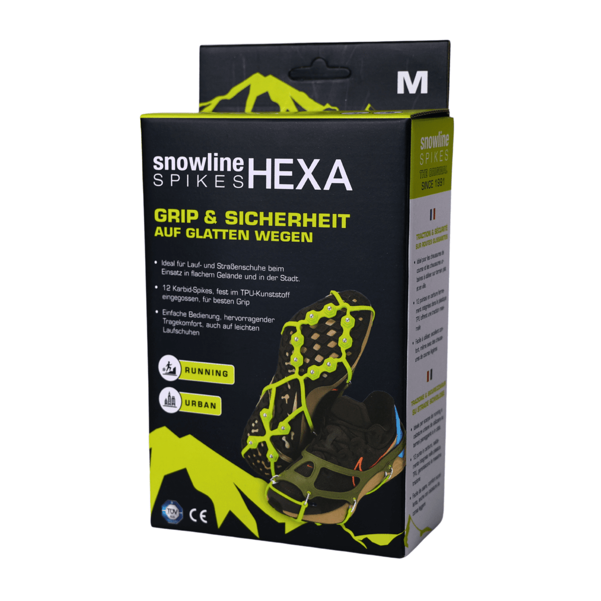 Snowline | Spikes HEXA | Running Sneeuwspikes | trrail.com