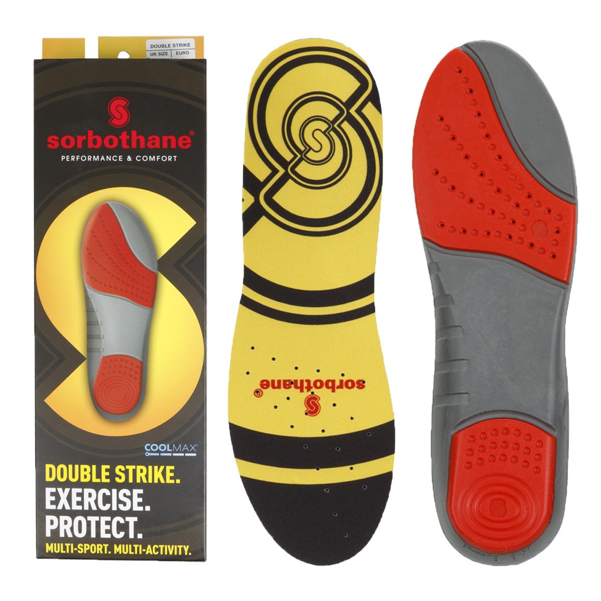 Sorbothane | Double Strike | Medium Impact | Inlegzooltjes | trrail.com
