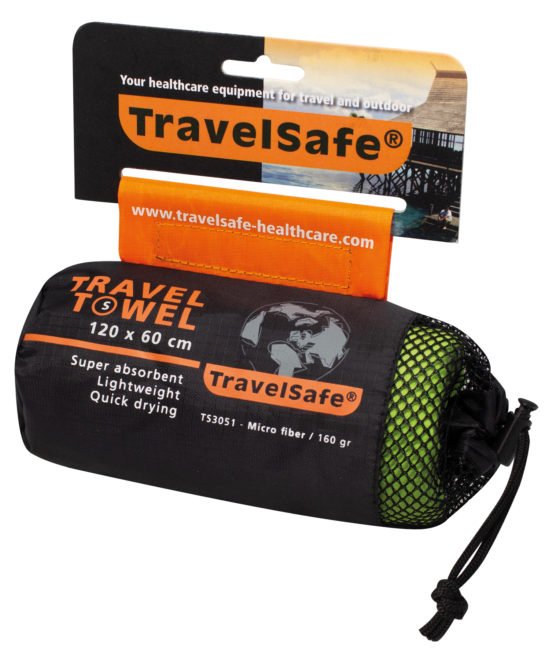 Travelsafe | Traveltowel | Microvezel Handdoek | trrail.com