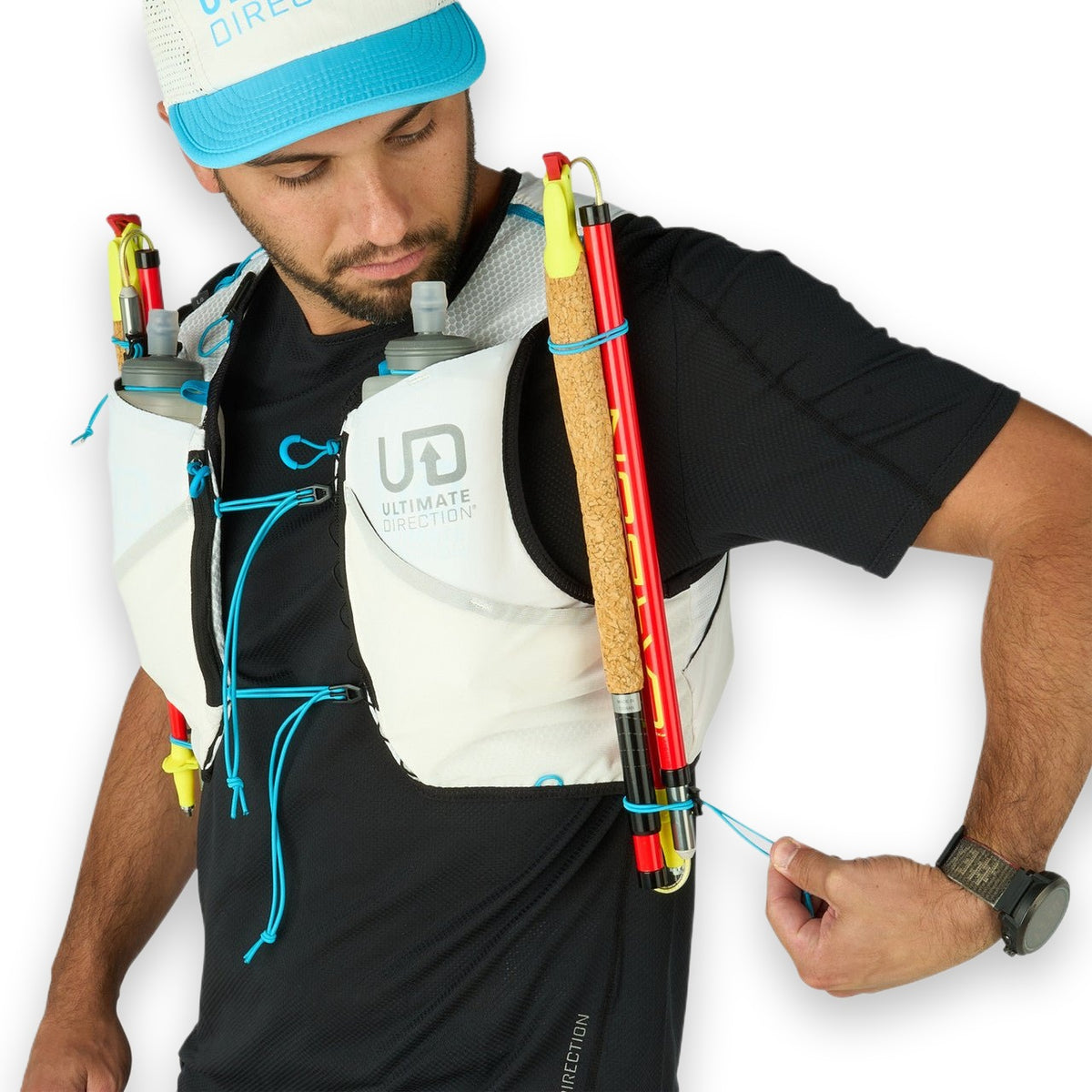 Ultimate Direction | Race Vest 6 | 6 Liter | Unisex | +2 Soft Flasks - trrail.com
