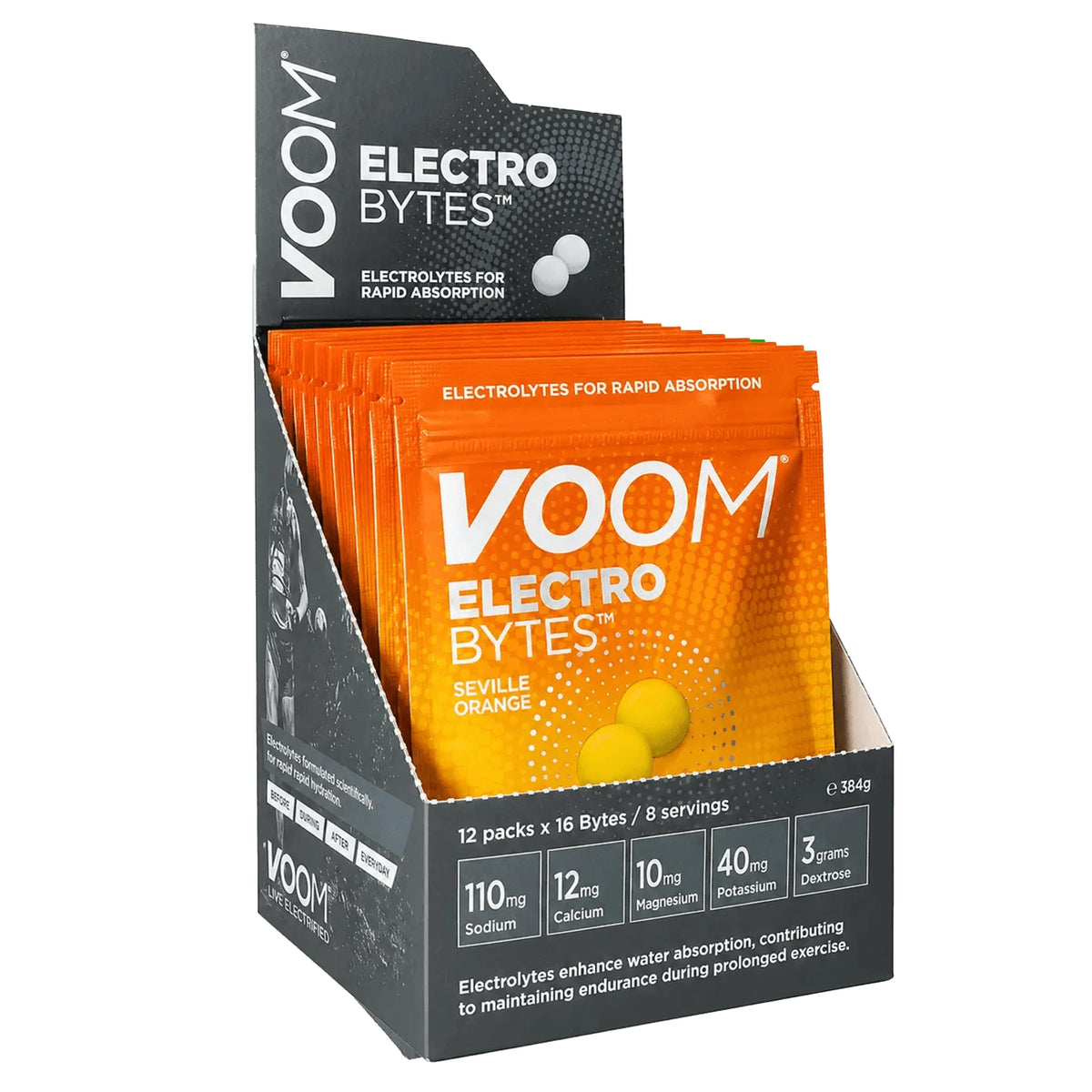 Voom Electro Bytes Anti Cramp Chews (110mg natrium) | trrail.com