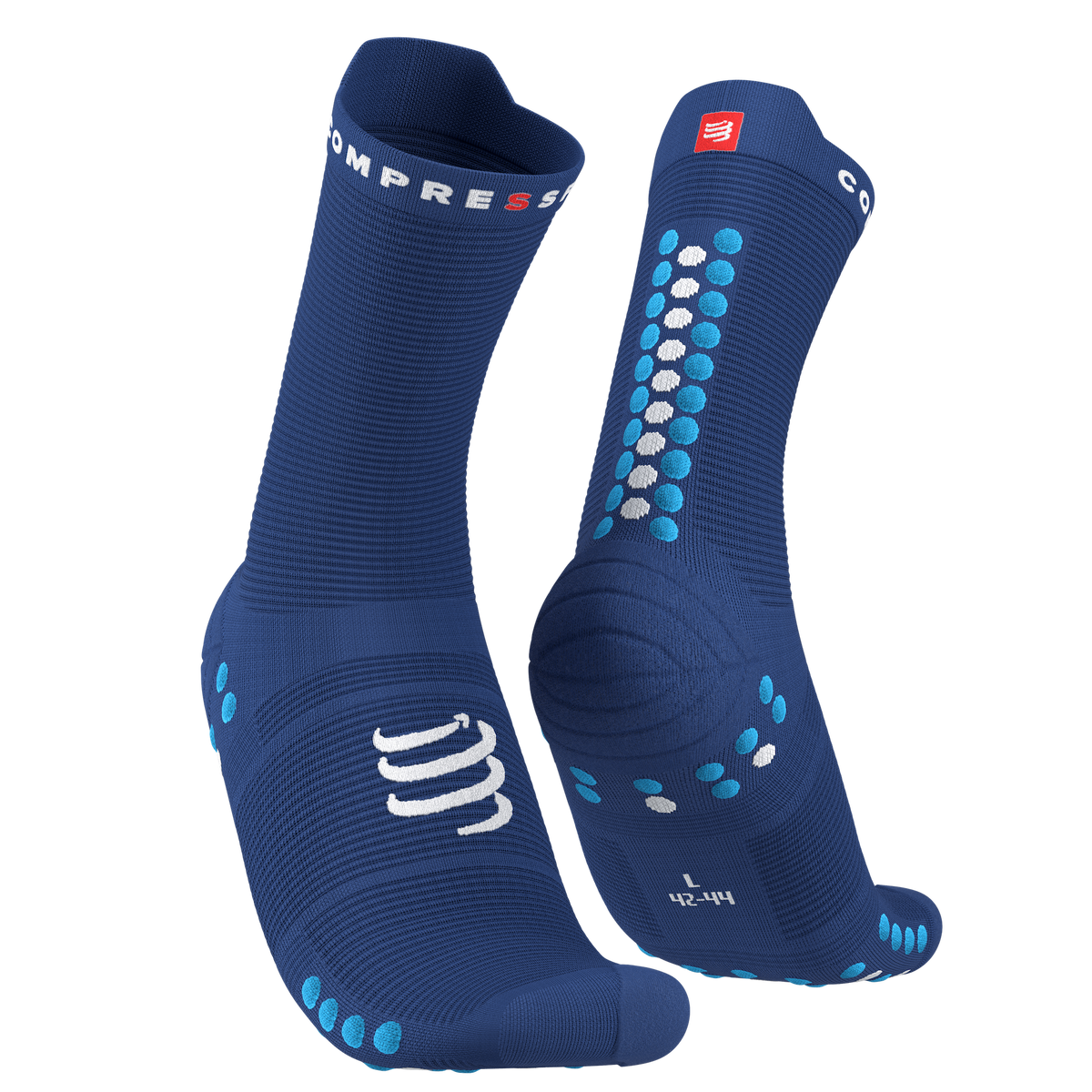 Compressport | Pro Racing Socks Run V4.0 High | Hardloopsokken | trrail.com