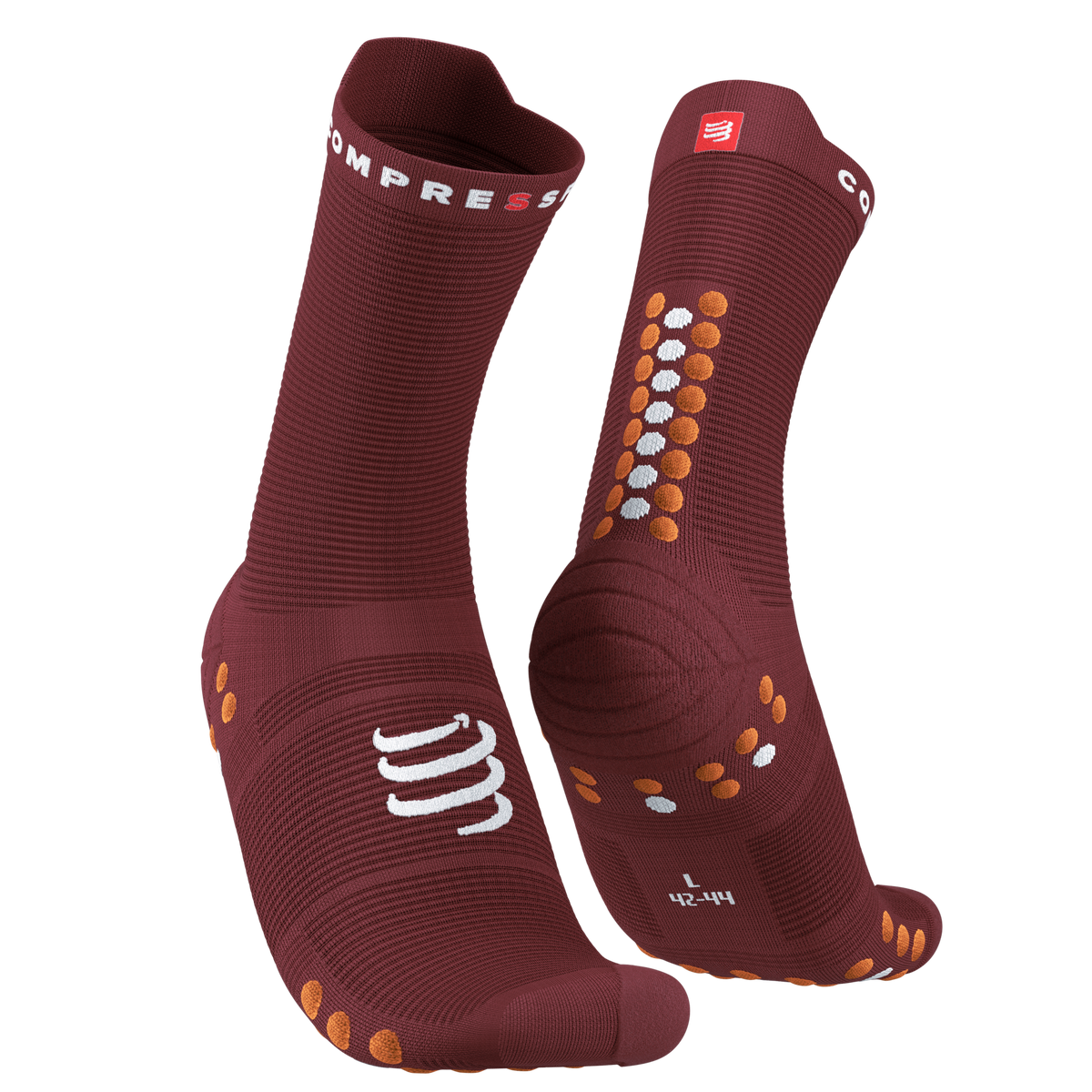 Compressport | Pro Racing Socks Run V4.0 High | Hardloopsokken | trrail.com