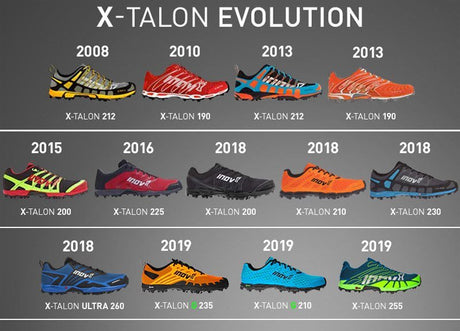 INOV8 X-Talon | Alle modellen en uitleg - trrail.com