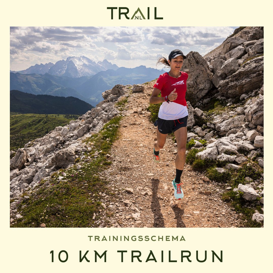 Trainingsschema voor een 10 kilometer Trailrun - trrail.com