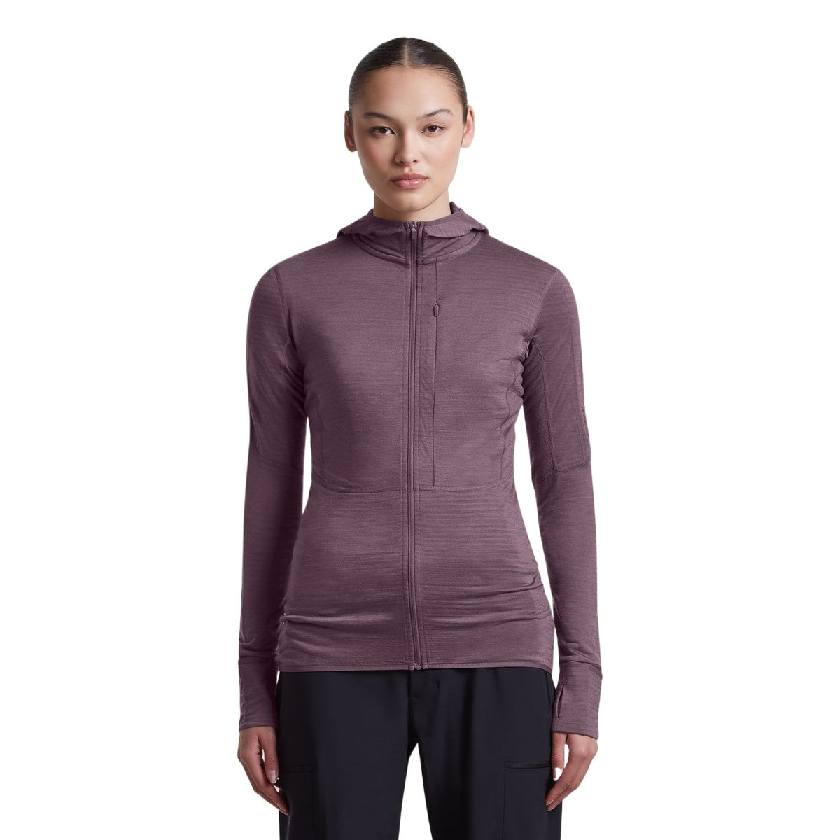 Icebreaker 200 RealFleece Descender Hoodie Dames | trrail.com