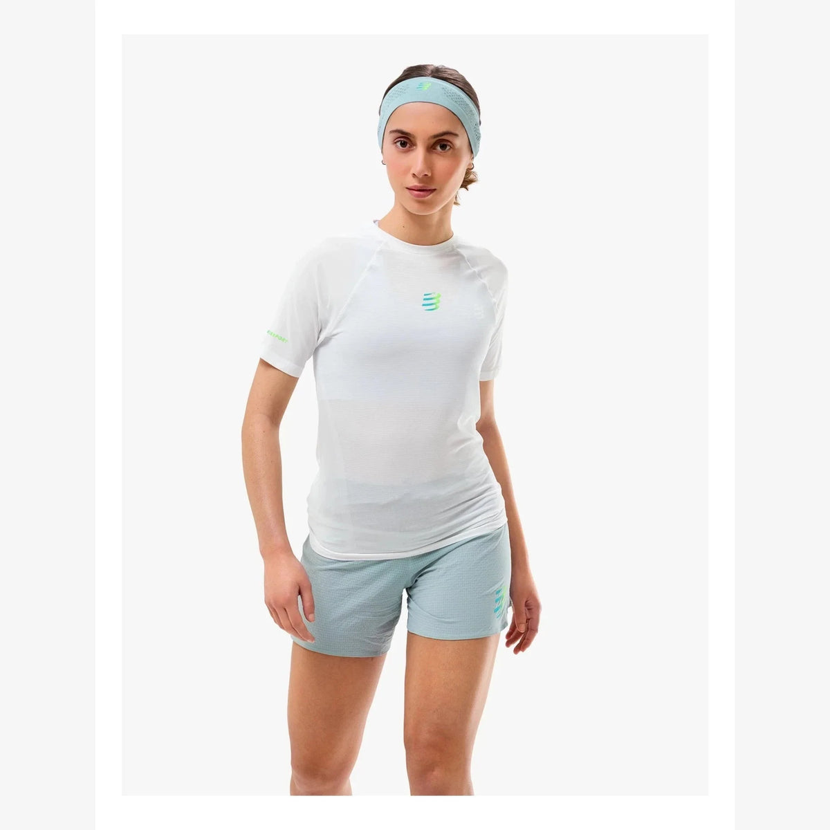 Compressport Training T-Shirt Dames | trrail.com