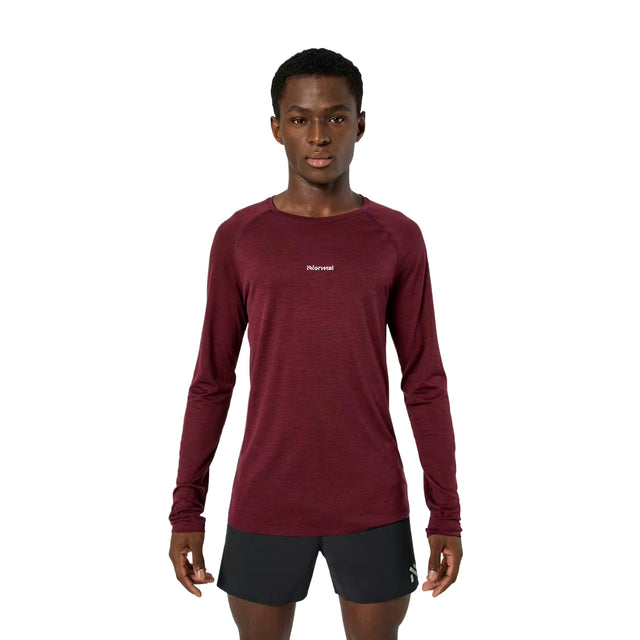 NNormal Merino Long Sleeve 02 Shirt Heren | trrail.com