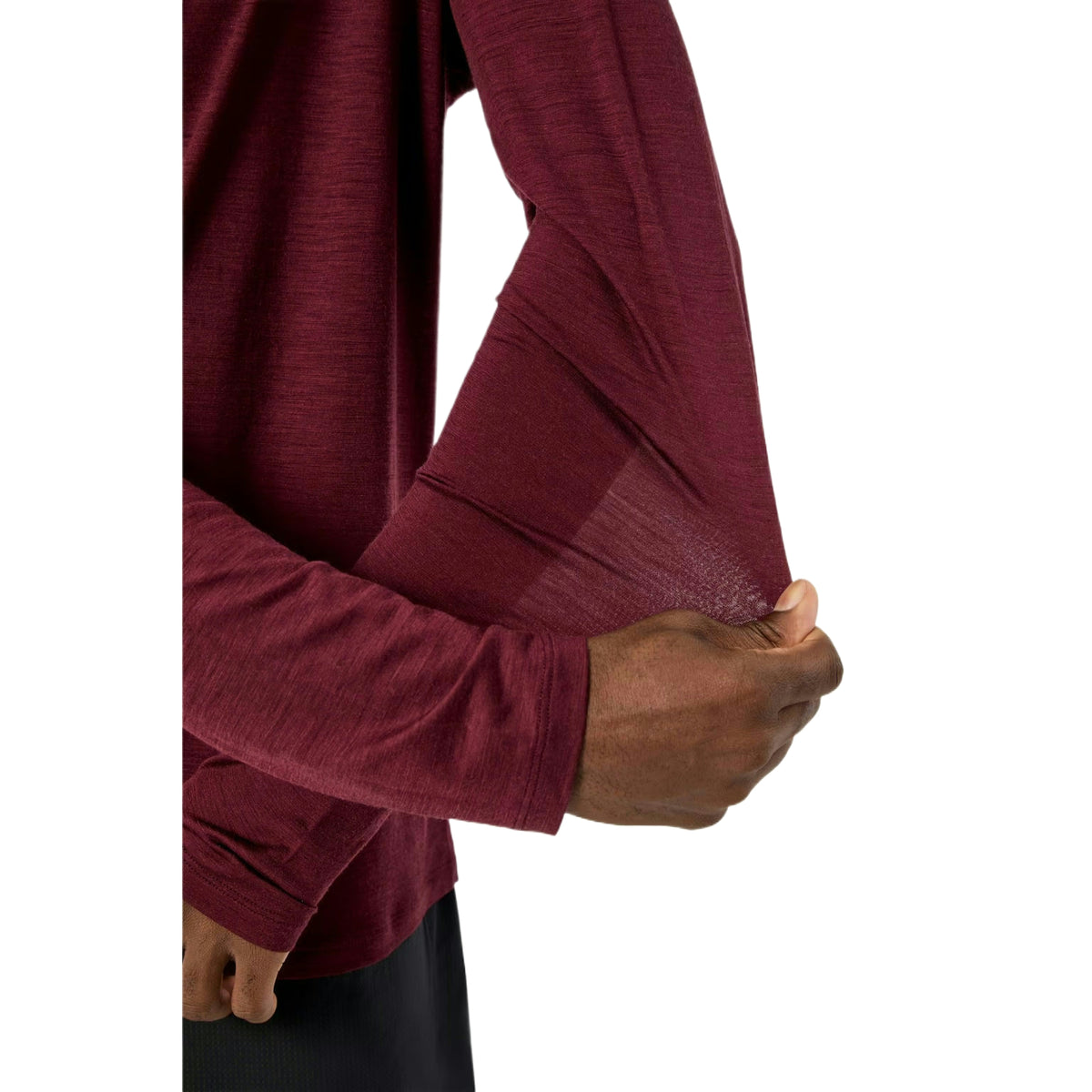 NNormal Merino Long Sleeve 02 Shirt Heren | trrail.com