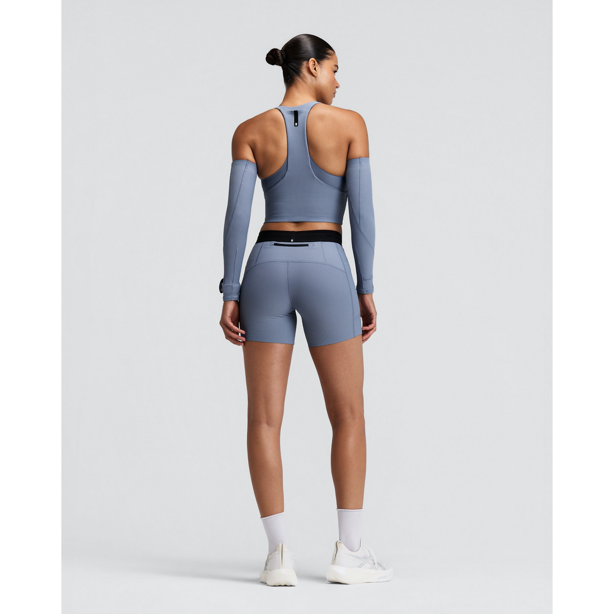 Bandit Striped Cadence 5" Compression Shorts Dames | trrail.com