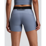 Bandit Striped Cadence 5" Compression Shorts Dames | trrail.com