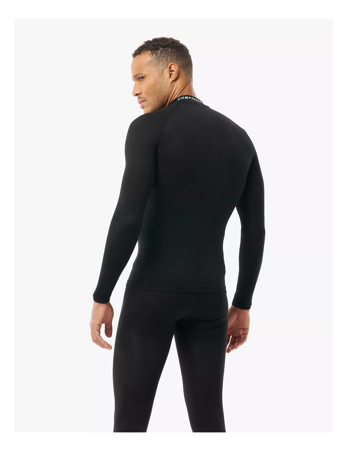 Compressport 3D Thermo Winter Top Heren | trrail.com