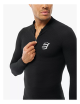 Compressport 3D Thermo Winter Top Heren | trrail.com