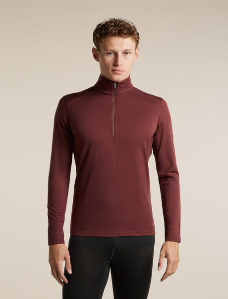 Icebreaker 200 Oasis Half Zip Heren | trrail.com