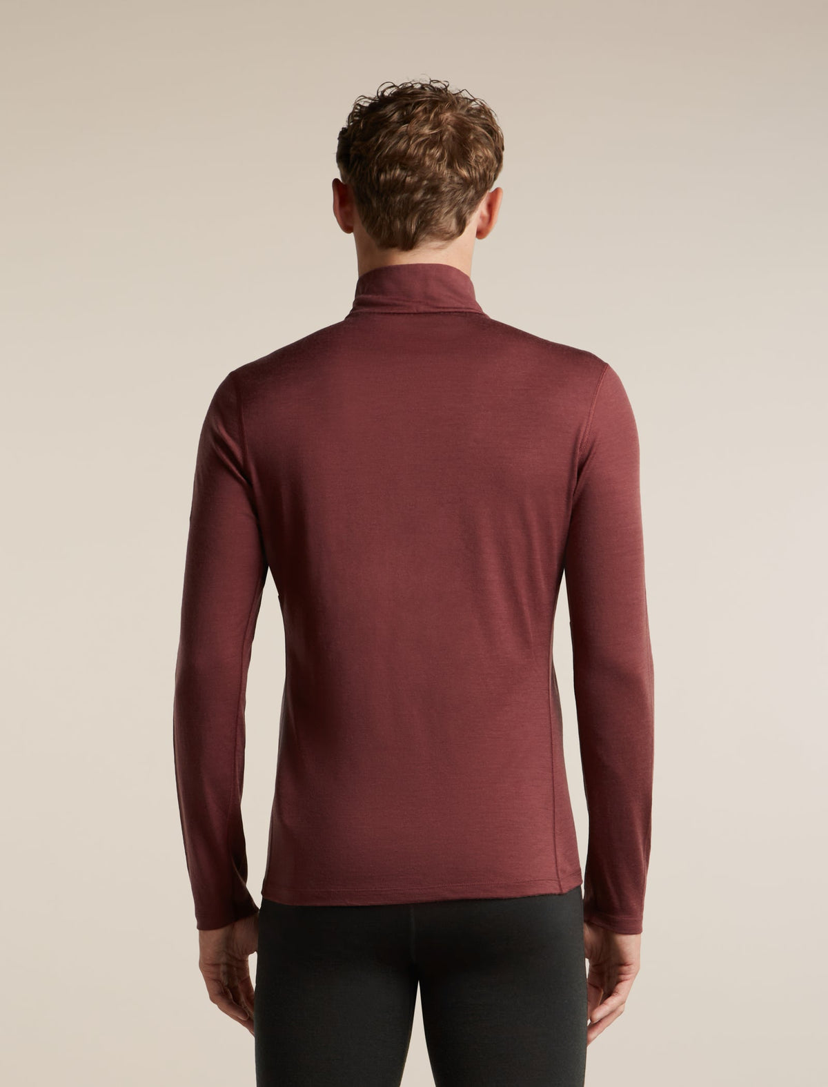 Icebreaker 200 Oasis Half Zip Heren | trrail.com