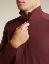 Icebreaker 200 Oasis Half Zip Heren | trrail.com