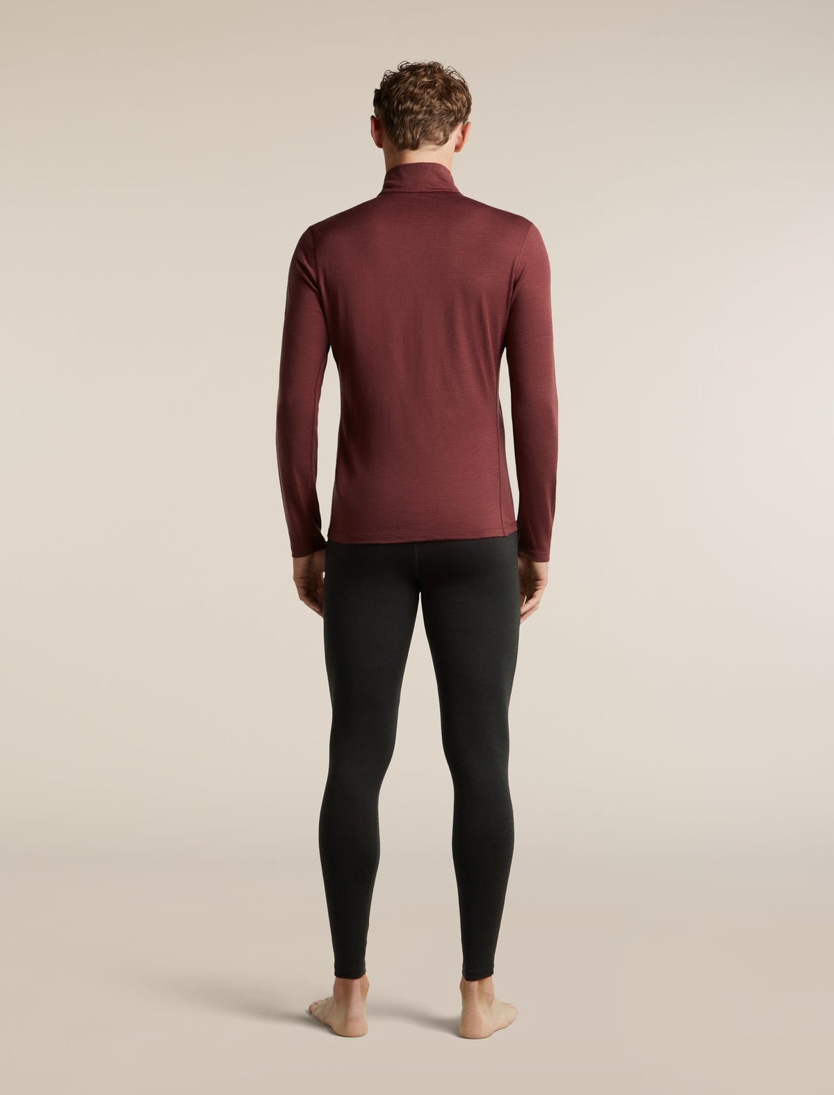 Icebreaker 200 Oasis Half Zip Heren | trrail.com