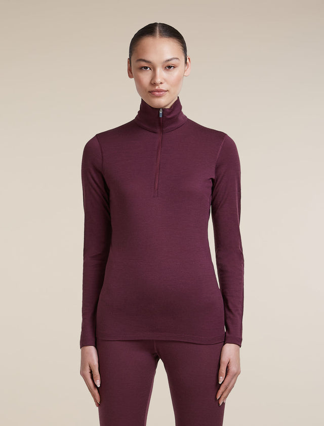Icebreaker 200 Oasis Half Zip Dames | trrail.com