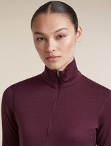 Icebreaker 200 Oasis Half Zip Dames | trrail.com