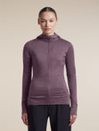 Icebreaker 200 RealFleece Descender Hoodie Dames | trrail.com
