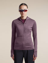 Icebreaker 200 RealFleece Descender Hoodie Dames | trrail.com