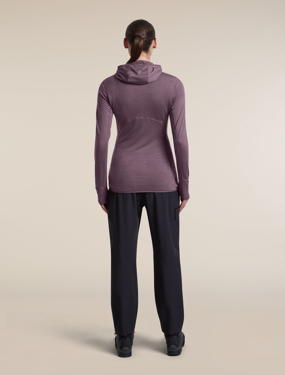 Icebreaker 200 RealFleece Descender Hoodie Dames | trrail.com