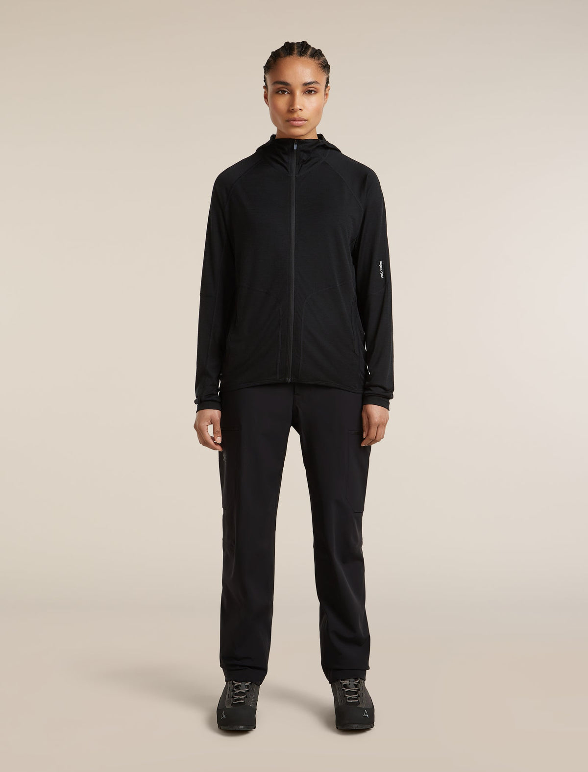 Icebreaker 150 MerinoFine Ace Longsleeve Dames | trrail.com