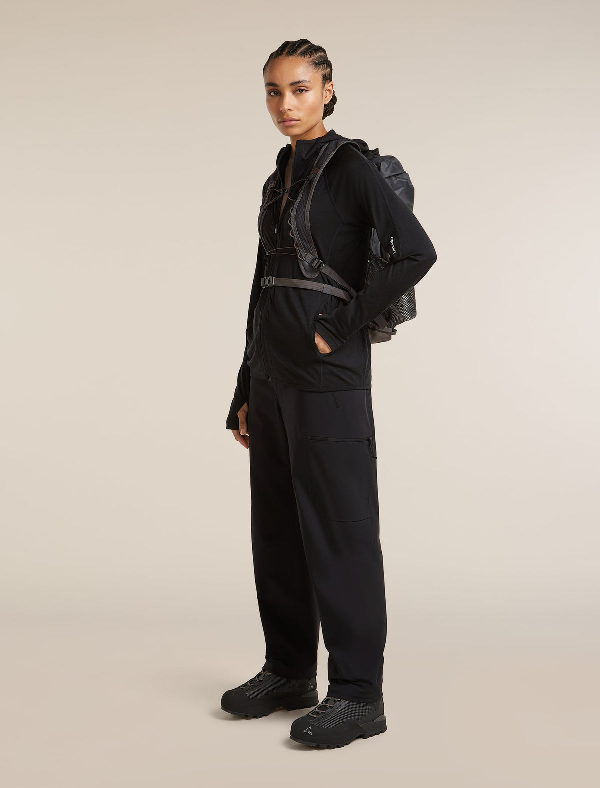 Icebreaker 150 MerinoFine Ace Longsleeve Dames | trrail.com