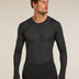 Icebreaker 75 Featherlight Longsleeve Heren | trrail.com