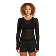 Icebreaker 75 Featherlight Longsleeve Dames | trrail.com