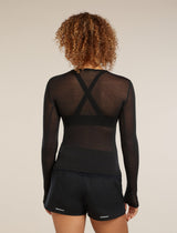 Icebreaker 75 Featherlight Longsleeve Dames | trrail.com