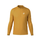 Compressport Merino Half-Zip Longsleeve Heren | trrail.com