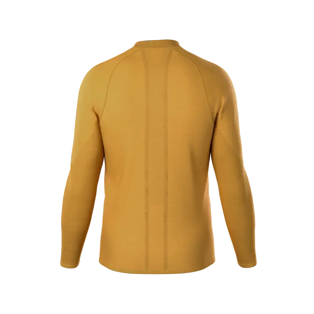 Compressport Merino Half-Zip Longsleeve Heren | trrail.com