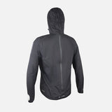 Raidlight Top Extreme Ultra MP+ Herren in Schwarz – Rückansicht mit geschlossenem Rückenreißverschluss