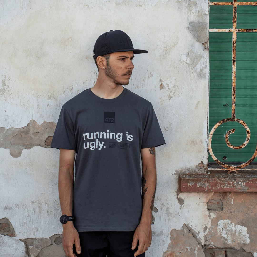 4T2 Running is Ugly Shirt | trrail.com