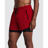 Bandit Coolgrid 2-in-1 Run Shorts Heren | trrail.com