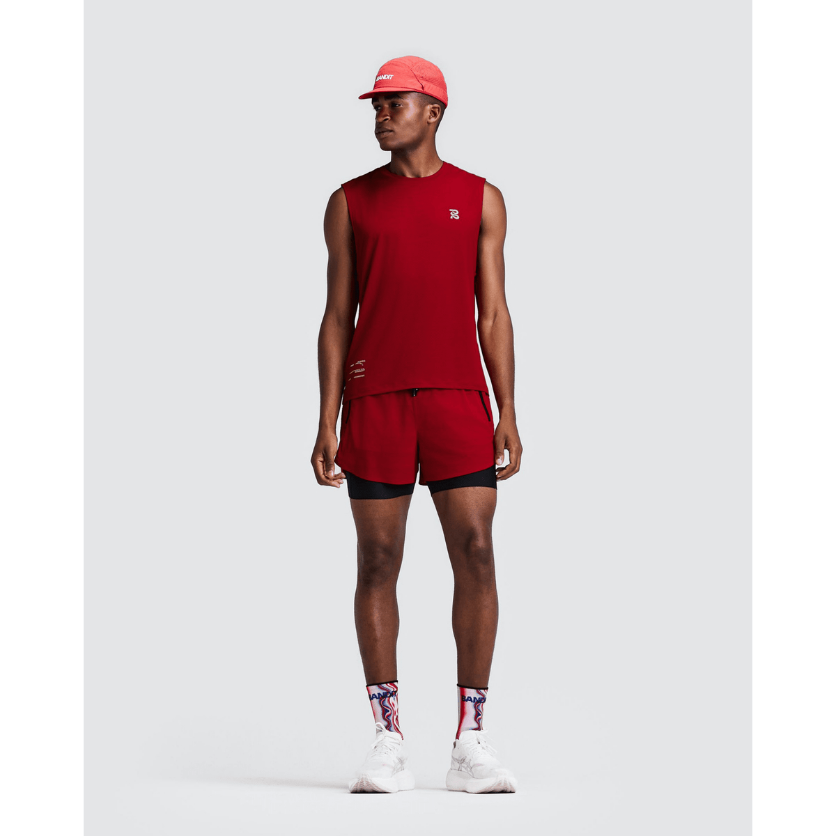 Bandit Coolgrid 2-in-1 Run Shorts Heren | trrail.com